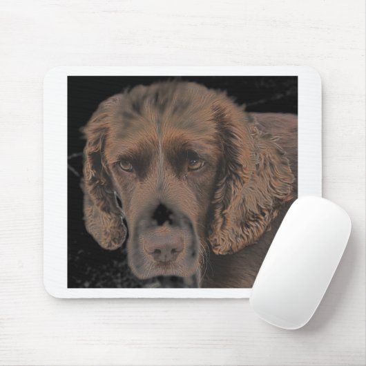 English Springer Hunde Mousepad (Mit Mouse)