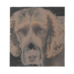English Springer Hunde Notizblock