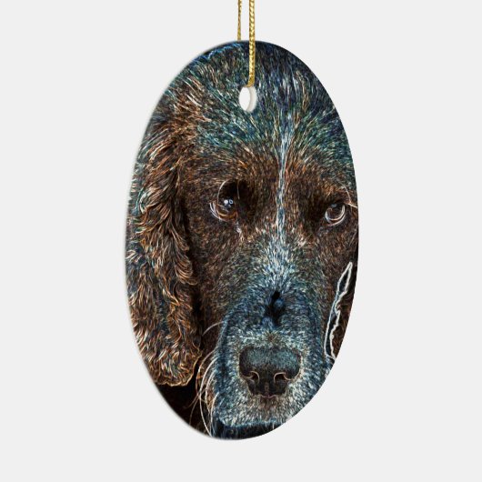 English Springer Keramikornament (Rechts)