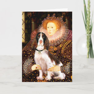 English Springer (Liv) - Königin Karte