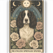 English Springer Spanel Aufkleber (Vorderseite)