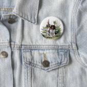 English Springer Spanel Button (Beispiel)