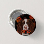 English Springer Spanel Button (Vorne & Hinten)