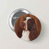English Springer Spanel Button (Vorne & Hinten)