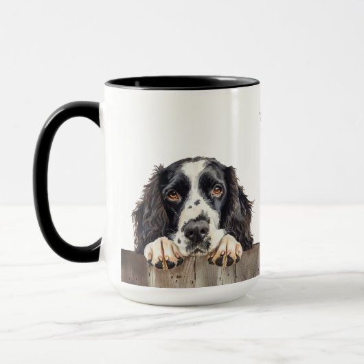 English Springer Spanel Dog Tasse (Links)