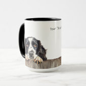 English Springer Spanel Dog Tasse (Vorderseite Links)