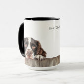 English Springer Spanel Dog Tasse (Vorderseite Links)