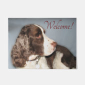English Springer Spanel Doormat Fußmatte (Vorderseite)