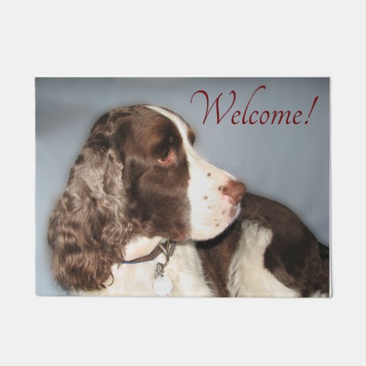 English Springer Spanel Doormat Fußmatte (Vorderseite)