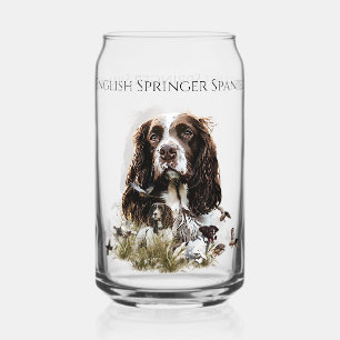 English Springer Spanel Dosenglas