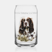 English Springer Spanel Dosenglas (Rückseite)