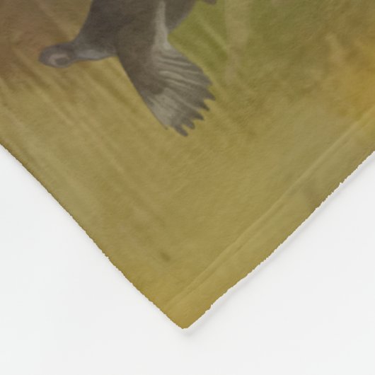 English Springer Spanel Fleecedecke (Ecke)