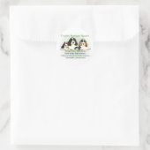 English Springer Spanel Geschenke Runder Aufkleber (Tasche)
