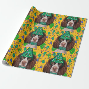 English Springer Spanel Geschenkpapier