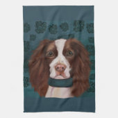 English Springer Spanel Geschirrtuch (Vertikal)