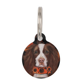 English Springer Spanel Haustiermarke