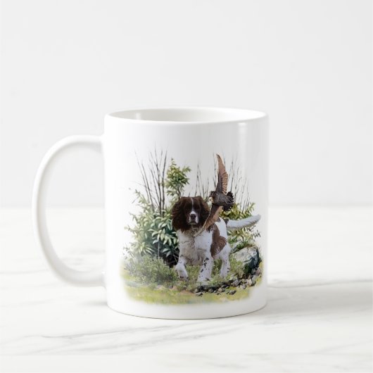 English Springer Spanel Kaffeetasse (Links)