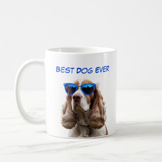 English Springer Spanel Kaffeetasse (Links)