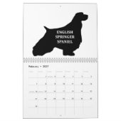English Springer Spanel Kalender (Feb 2027)