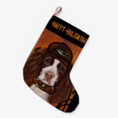 English Springer Spanel Kleiner Weihnachtsstrumpf (Vorderansicht (hängend))