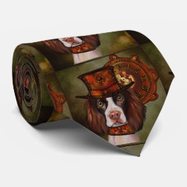 English Springer Spanel Krawatte