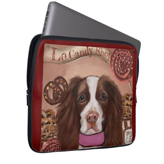 English Springer Spanel Laptopschutzhülle (Vorne Rechts)