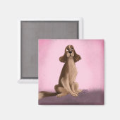 English Springer Spanel Magnet (Vorderseite/Rückseite)
