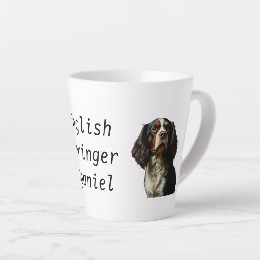 English Springer Spanel Milchtasse (Rechte Ecke)