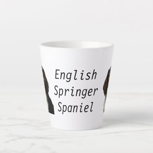 English Springer Spanel Milchtasse (Vorderseite)