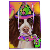 English Springer Spanel Mittlere Geschenktüte (Rückseite)