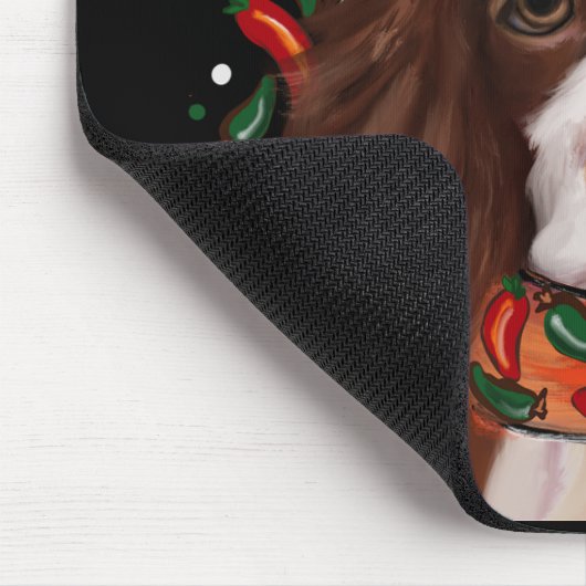 English Springer Spanel Mousepad (Ecke)