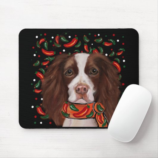 English Springer Spanel Mousepad (Mit Mouse)