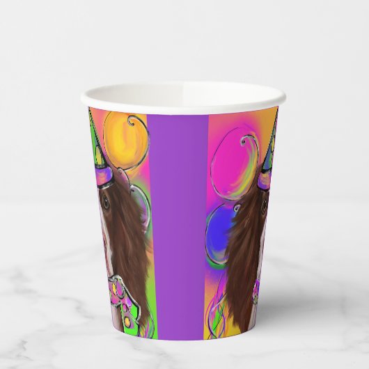 English Springer Spanel Pappbecher (Links)