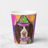 English Springer Spanel Pappbecher (Vorderseite)