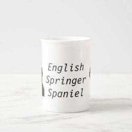 English Springer Spanel Porzellantasse