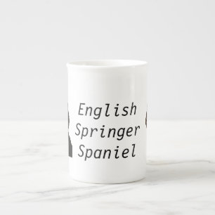 English Springer Spanel Porzellantasse