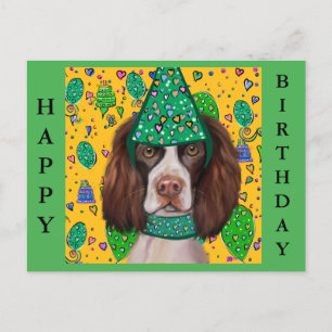 English Springer Spanel Postkarte