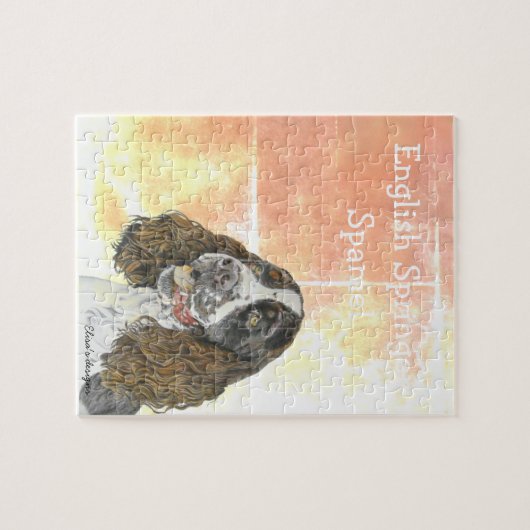 English Springer Spanel Puzzle (Horizontal)