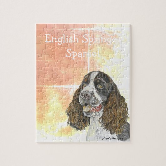 English Springer Spanel Puzzle (Vertikal)