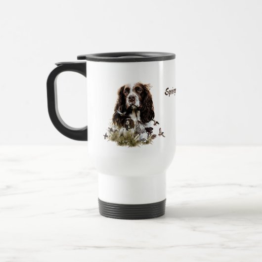 English Springer Spanel Reisebecher (Links)