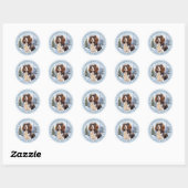 English Springer Spanel Round Stickers (Blatt)