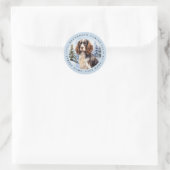 English Springer Spanel Round Stickers (Tasche)