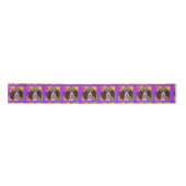 English Springer Spanel Satinband (Vorderseite)