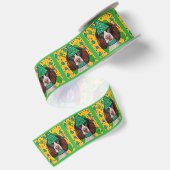 English Springer Spanel Satinband (Rückseite)