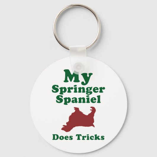 English Springer Spanel Schlüsselanhänger (Vorderseite)