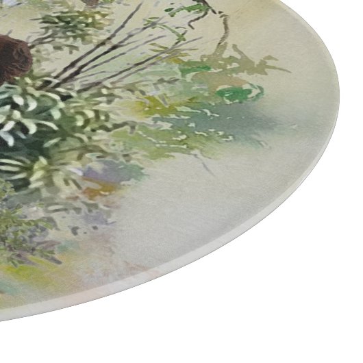 English Springer Spanel Schneidebrett (Ecke)