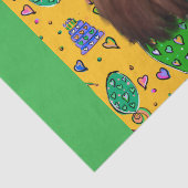 English Springer Spanel Seidenpapier (Detail)