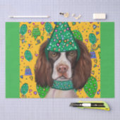 English Springer Spanel Seidenpapier (Handwerk)