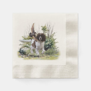 English Springer Spanel Serviette