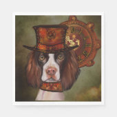 English Springer Spanel Serviette (Vorderseite)